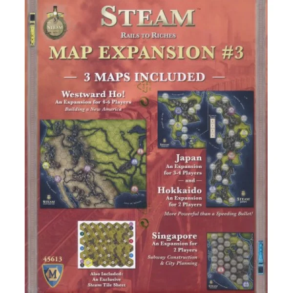 Gra planszowa Steam: Map Expansion #4 - aktualna promocja i cena