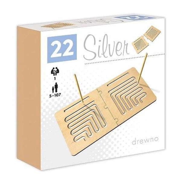 Gra Symetryczny labirynt 3 Silver ALEX - najniższa cena