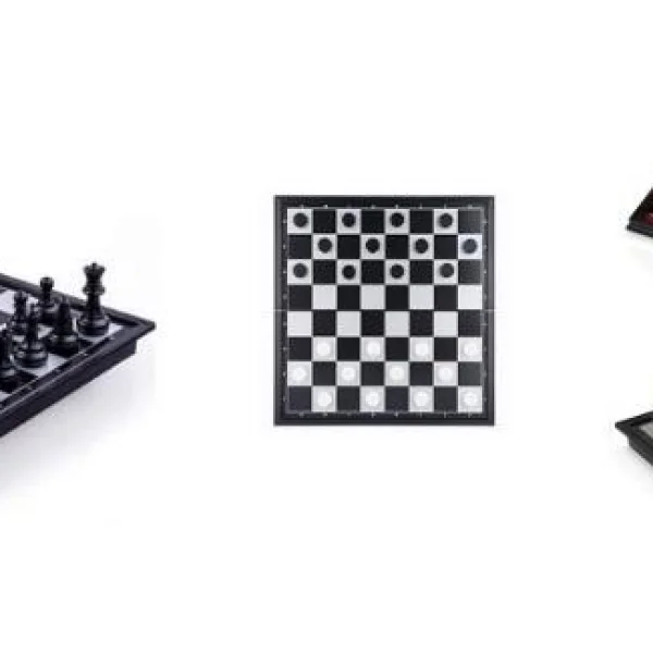 Gra Szachy 3w1 magnetyczne elastyczne - najniższa cena