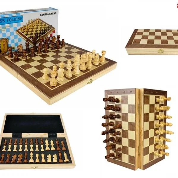 Gra Szachy drewniane magnetyczne premium - najniższa cena