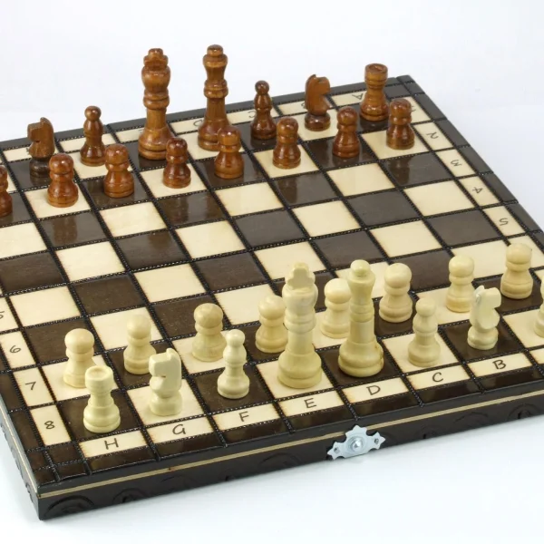 Gra Szachy klasyczne drewniane - najniższa cena