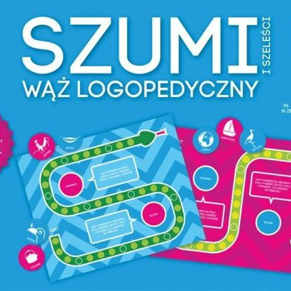 Gra Szumi i szeleści. Wąż logopedyczny - najniższa cena