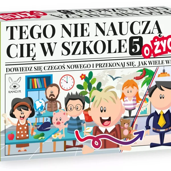 Gra TEGO NIE NAUCZĄ CIĘ W SZKOLE 5 O ŻYCIU - najniższa cena