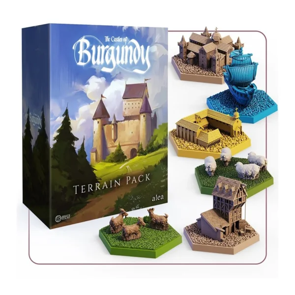 Gra planszowa The Castles of Burgundy: Special Edition (All-in) (edycja polska) - Gra + Stretch Goals - aktualna promocja i cena