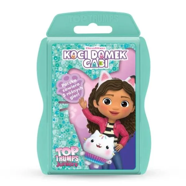 Gra Top Trumps Junior Koci Domek Gabi - najniższa cena