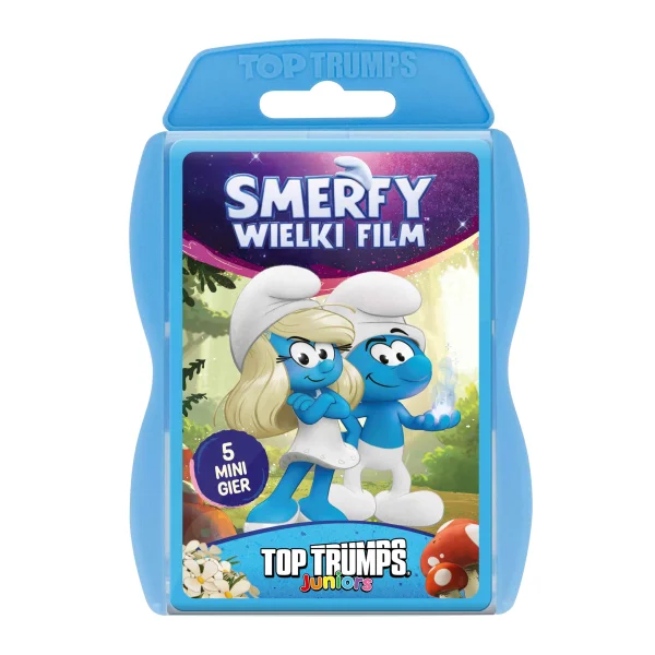 Gra Top Trumps Juniors Smerfy - najniższa cena