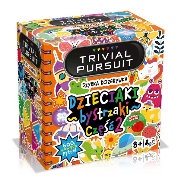 Gra Trivial Pursuit Dzieciaki Bystrzaki Vol.2 - najniższa cena