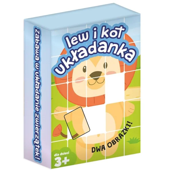 Gra Układanka Lew i Kot - najniższa cena