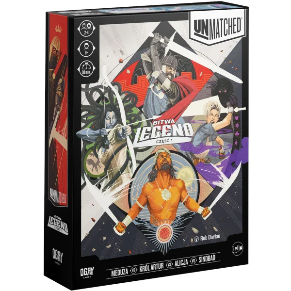 Gra planszowa Unmatched: Bruk i Mgła - aktualna promocja i cena