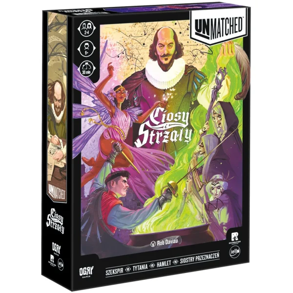 Gra planszowa Unmatched: Bruk i Mgła - aktualna promocja i cena