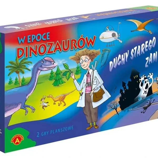 Gra W Epoce Dinozaurów. Duchy Strarego Zamku - najniższa cena
