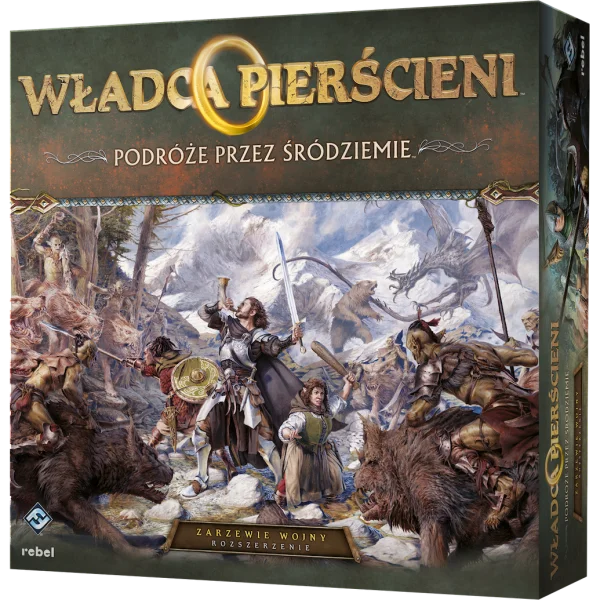 Gra planszowa Władca Pierścieni: Drużyna Pierścienia - Wciągająca gra karciana - aktualna promocja i cena