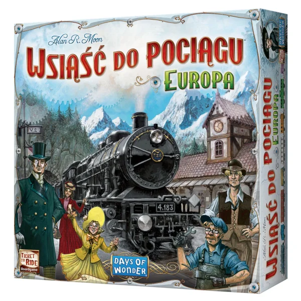 Gra Wsiąść do Pociągu. Europa - najniższa cena