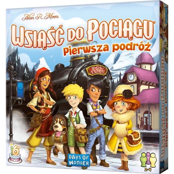 Gra Wsiąść do Pociągu: Pierwsza podróż - najniższa cena