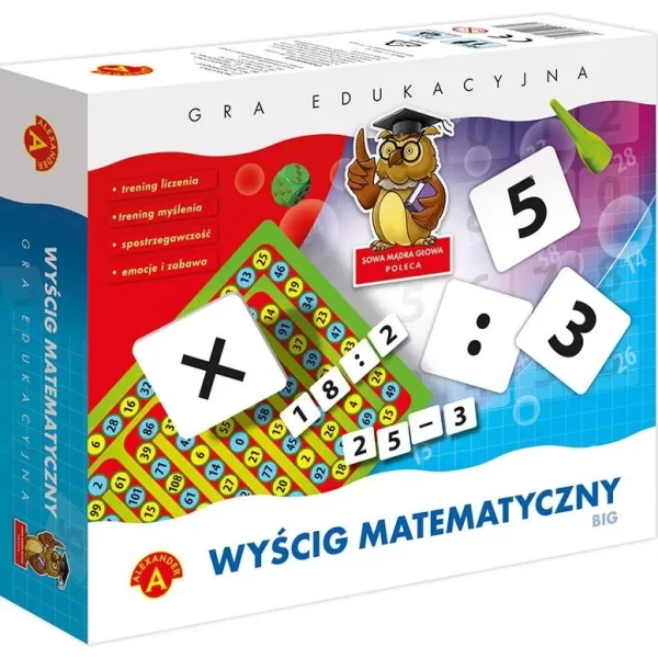 Gra Wyścig matematyczny - najniższa cena