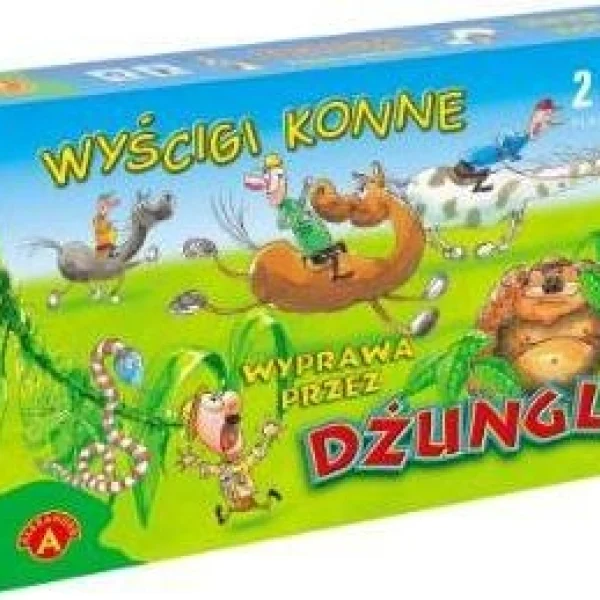 Gra Wyścigi Konne. Wyprawa Przez Dżunglę - najniższa cena