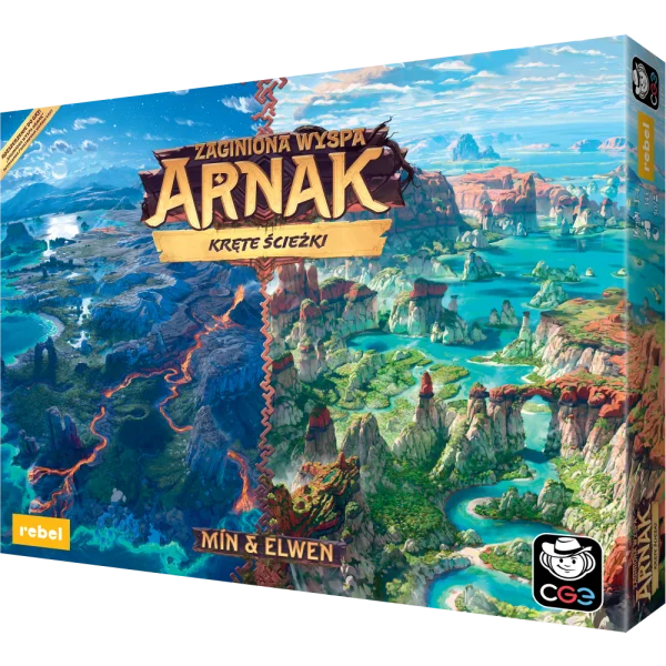 Gra planszowa Zaginiona wyspa Arnak: Kręte ścieżki - aktualna promocja i cena