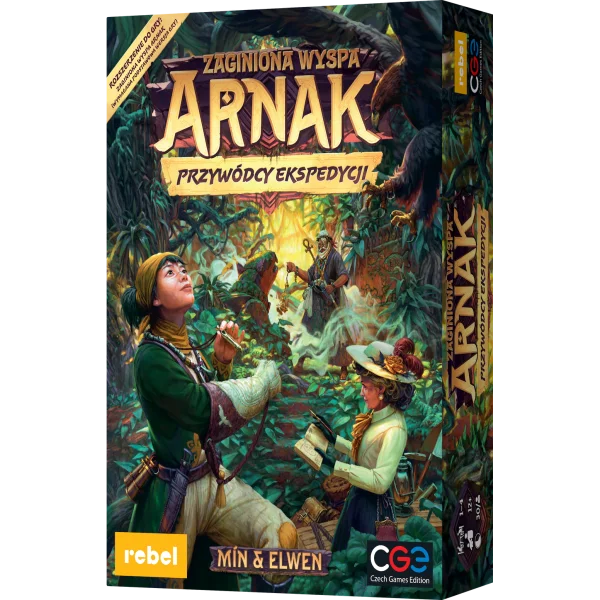 Gra planszowa Zaginiona wyspa Arnak: Kręte ścieżki - aktualna promocja i cena