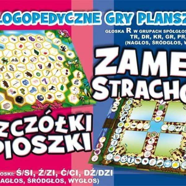 Gra Zamek Strachów i Pszczółki Śpioszki - najniższa cena