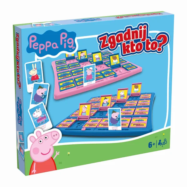 Gra Zgadnij kto to? Świnka Peppa - najniższa cena