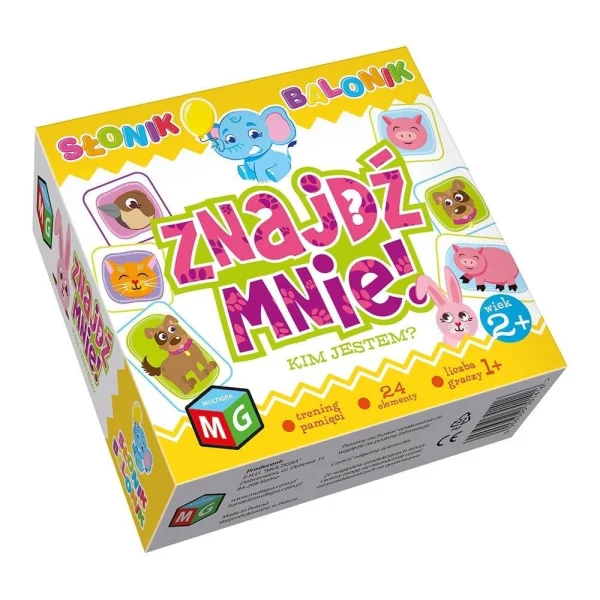 Gra Znajdź mnie. Kim jestem? Słonik Balonik - najniższa cena