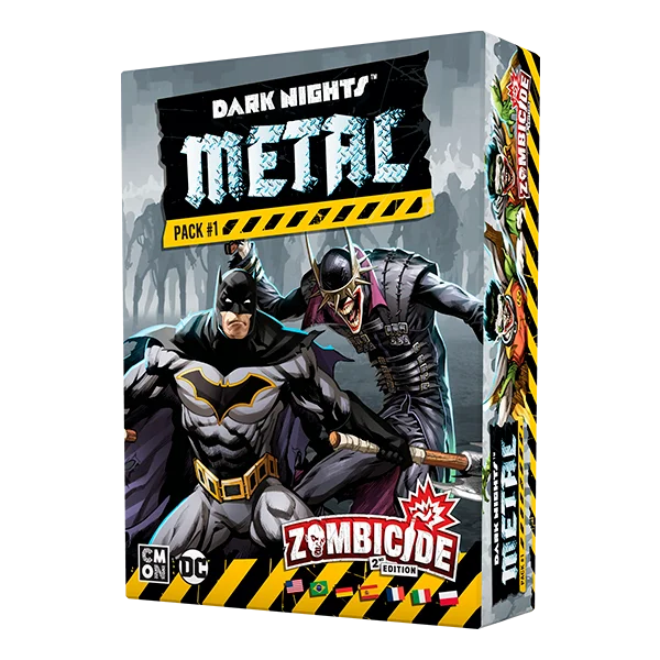 Gra planszowa Zombicide 2. edycja: Dark Nights - Metal Pack 2 - aktualna promocja i cena
