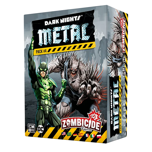 Gra planszowa Zombicide 2. edycja: Dark Nights - Metal Pack 2 - aktualna promocja i cena